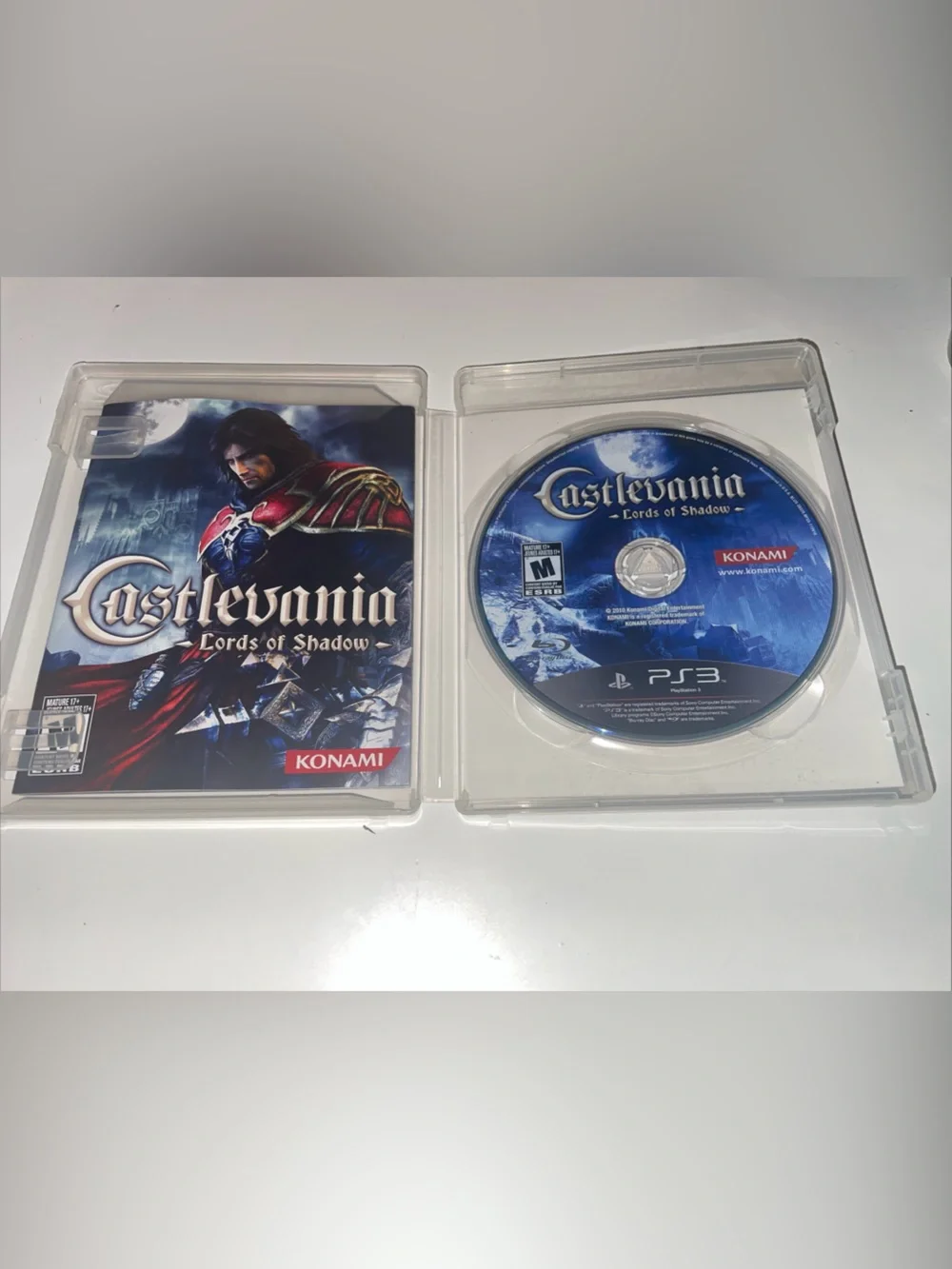Castlevania: Lords of Shadow (Sony PlayStation 3, 2010) Complete In Box CIB